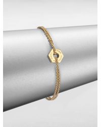 Marc By Marc Jacobs | Metallic Tiny Bolts Nut Bracelet/Goldtone | Lyst