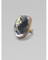 Stephen Dweck | Gray Abalone Oval Ring | Lyst