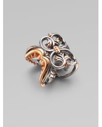 Stephen Webster | Metallic Shark Jaw Filigree Ring | Lyst