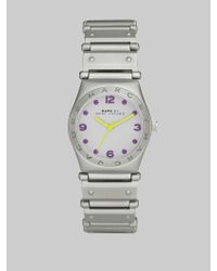 Marc By Marc Jacobs | Metallic Mini Jorie Aluminum Watch | Lyst