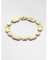 Marco Bicego | Metallic 18k Gold Engraved Nugget Bracelet | Lyst