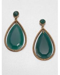Stephen Dweck | Green Agate Drop Earrings | Lyst