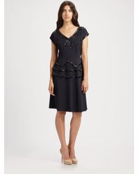 Marc By Marc Jacobs | Black Rock The Boat Jersey Dress | Lyst
