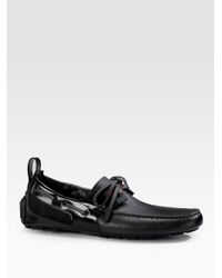 Gucci | Black Driver for Men | Lyst