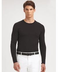 Ralph Lauren Black Label | Black James Stretch Cotton Pant for Men | Lyst