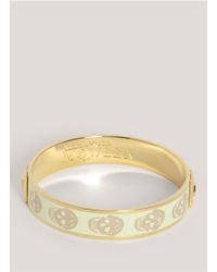 Alexander McQueen | Multicolor Enamel Skull Bangle | Lyst