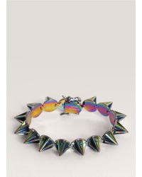Eddie Borgo | Metallic Lotus Ionized Cone Bracelet | Lyst