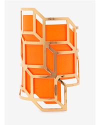 Pierre Hardy | Orange Neon Geometric Cuff | Lyst
