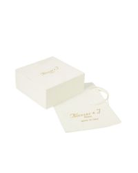 Alcozer & J - Metallic Golden Brass Glass Pearl and Emerald Earrings - Lyst