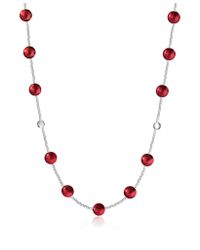 Antica Murrina - Red Frida Murano Glass Long Necklace - Lyst
