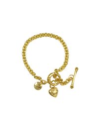 Juicy Couture - Metallic Chain Bracelet - Lyst