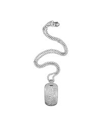 Just Cavalli - Metallic Touch - Signature Plate Pendant Necklace for Men - Lyst