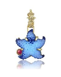 Tagliamonte - Marina Collection - Blue Starfish Ruby & 18k Gold Pendant - Lyst