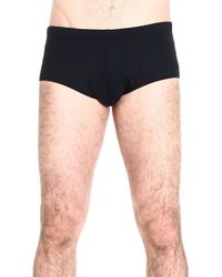Emporio Armani | Black Giorgio Armani Men's Swimwear for Men | Lyst