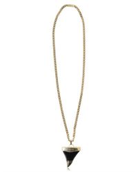 Givenchy | Metallic Shark Tooth Necklace | Lyst