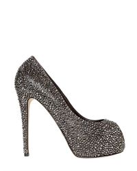Le Silla | Metallic All Over Swarovski Calfskin Pumps | Lyst