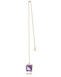 Delfina Delettrez | Metallic Fishing For Compliments Mono Earring | Lyst
