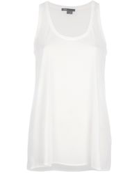 Vince | White Favourite Tank Top | Lyst