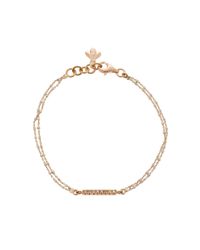 Carolina Bucci | Pink Mini Diamond Bar Bracelet | Lyst