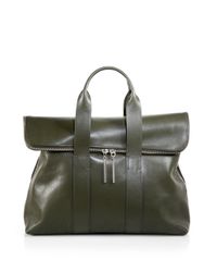 3.1 Phillip Lim | Green 31 Hour Satchel | Lyst