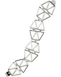Eddie Borgo | Metallic Agate Dome Bracelet | Lyst