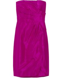 J.Crew | Purple Selma Dress in Silk Taffeta | Lyst