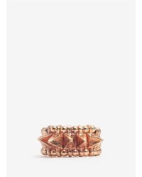 Philippe Audibert | Metallic Spiked Elasticated Ring | Lyst