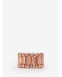 Philippe Audibert | Pink Silver Arrow Beaded Ring | Lyst