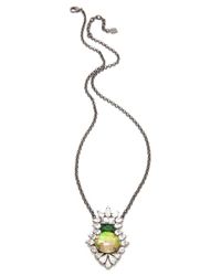 DANNIJO | Metallic Jessie Necklace | Lyst