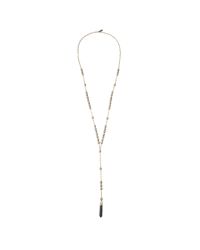 Vanessa Mooney | Metallic Easy Go Rosary Necklace | Lyst