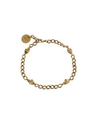 Alexander McQueen | Metallic Skull Chain Bracelet | Lyst
