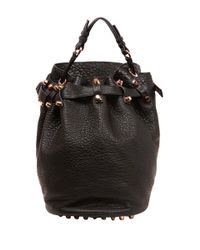 Alexander Wang | Black Small 'diego' Bucket Shoulde Bag | Lyst