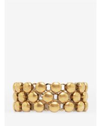 Ela Stone | Metallic Bree Beaded Wrap Bracelet | Lyst
