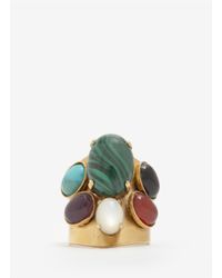 Ela Stone | Metallic Maiko Multi-stone Ring | Lyst