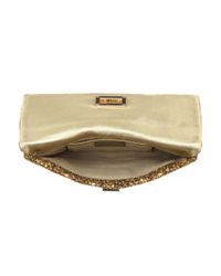Anya Hindmarch | Black Rainbow Glitter Clutch | Lyst
