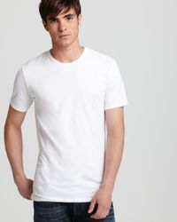 Calvin Klein | Black Stretch Crewneck Undershirt, Pack Of 2 for Men | Lyst