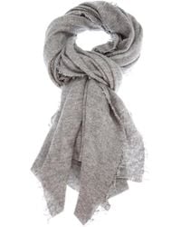 Faliero Sarti | Gray Chiarina Cashmere-silk Blend Scarf | Lyst