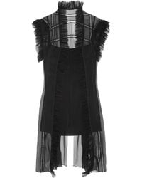 Alberta Ferretti - Black Blouse - Lyst