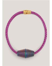 Eddie Borgo | Purple Scaled Choker | Lyst