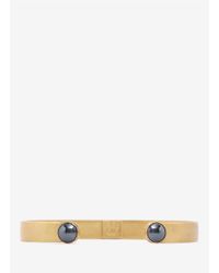 Ela Stone | Metallic Ana Stone Adjustable Cuff | Lyst