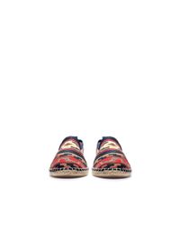 Zara | Beige Ethnic Pattern Espadrille Slipons for Men | Lyst