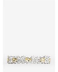 CZ by Kenneth Jay Lane | White Oval-cut Crystal Bracelet | Lyst