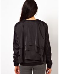 adidas black bomber jacket womens