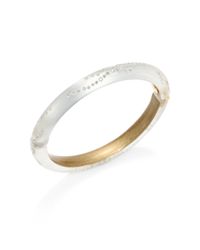 Alexis Bittar | Metallic Lucite & Crystal Dust Bangle Bracelet | Lyst