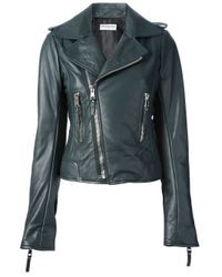green balenciaga jacket