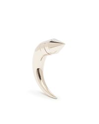 Givenchy | Metallic Cone-studded Shark Magnetic Single Earring | Lyst