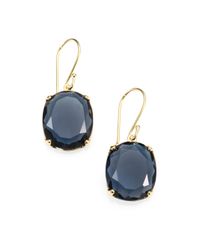 Ippolita | Gelato London Blue Topaz & 18K Yellow Gold Kiss Drop Earrings | Lyst