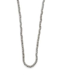 John Hardy | Metallic Bedeg Sterling Silver Beaded Necklace | Lyst