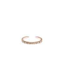Dezso by Sara Beltran - Metallic Burn Diamond Cuff Ring - Lyst