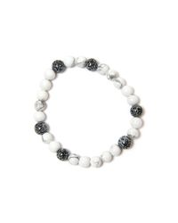 Shebee | White The Marian Bracelet | Lyst